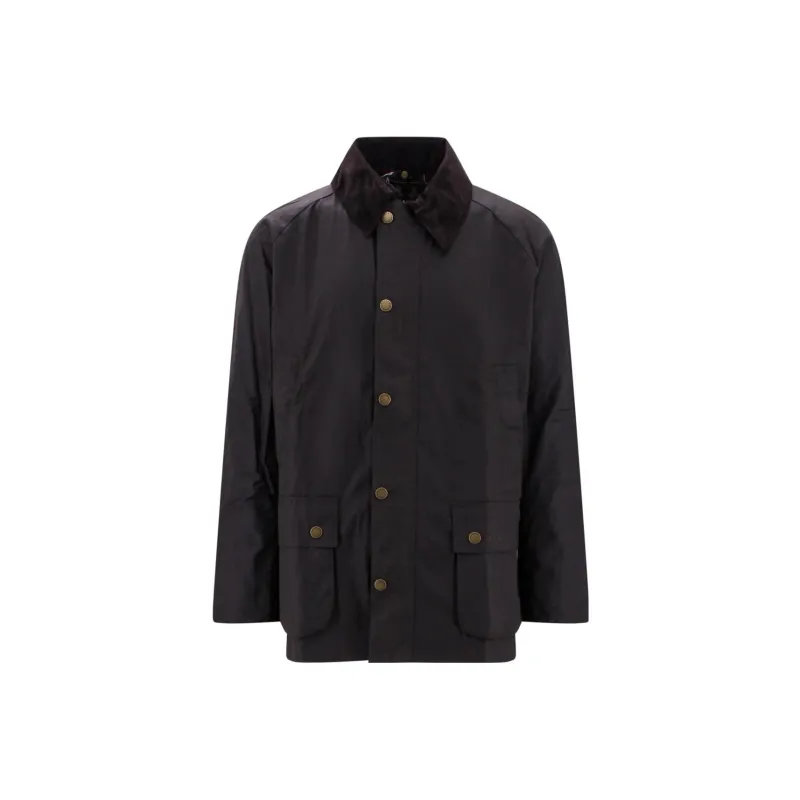 BARBOUR Ashby Waxed Button Up Jacket-0