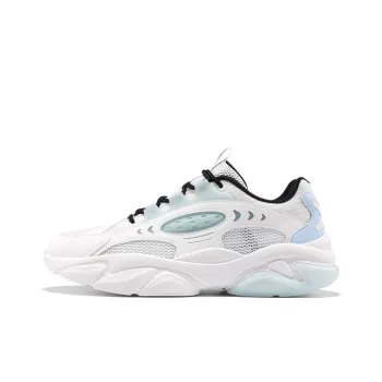 361° Yunshu Slip Resistant, Breathable, Lightweight Low Top Chunky Sneakers Men's White Gray Blue