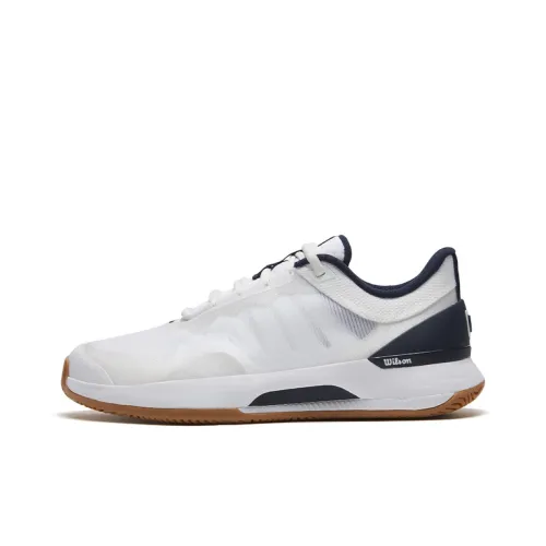 Wilson Cushioning Slip Resistant Support Low Top Tennis Shoes Women's White