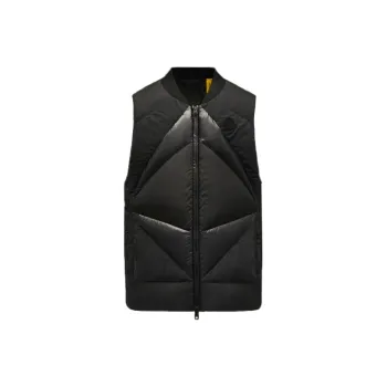 Moncler Vests Men Black