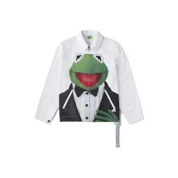 LiNing Denim Jacket Men's White