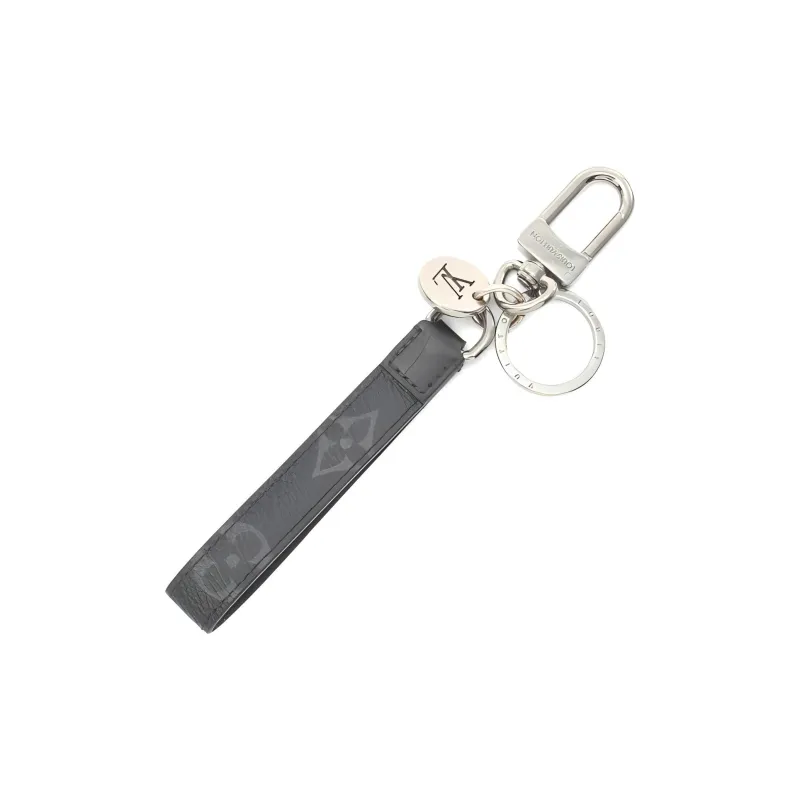 LOUIS VUITTON 2023 Porte Cle Dragonne Monogram Key Ring-1