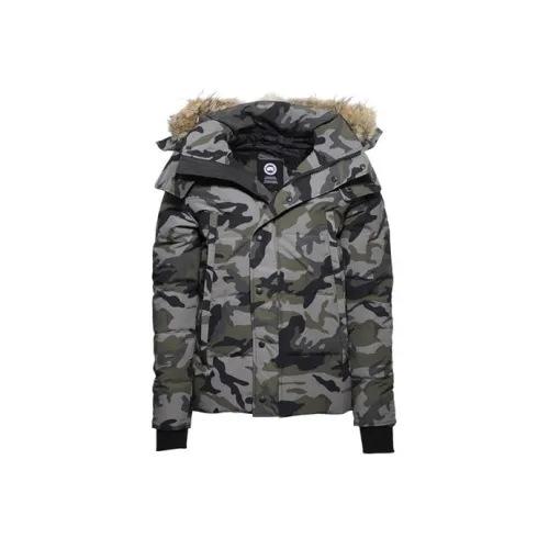 Canada Goose Wyndham Series Down Jackets Men Camouflage