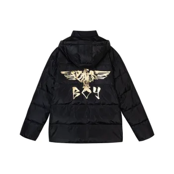 Boy London Down Jacket Winter Unisex Black