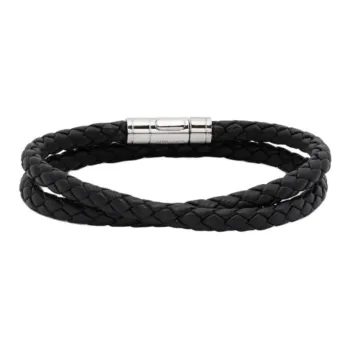 TOM FORD Braided Leather Bracelet