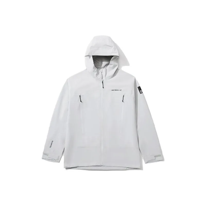 Jack Wolfskin Waterproof And Windproof Windbreaker Jacket Men's-0