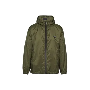 PRADA Triangle Logo Plaque Track Jacket
