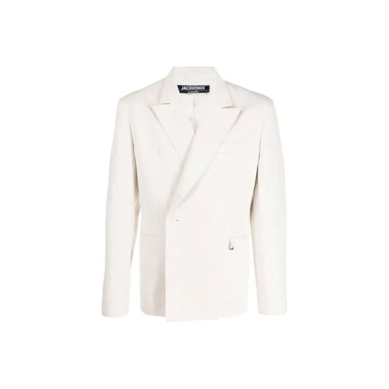Jacquemus Business Suits Men White-0