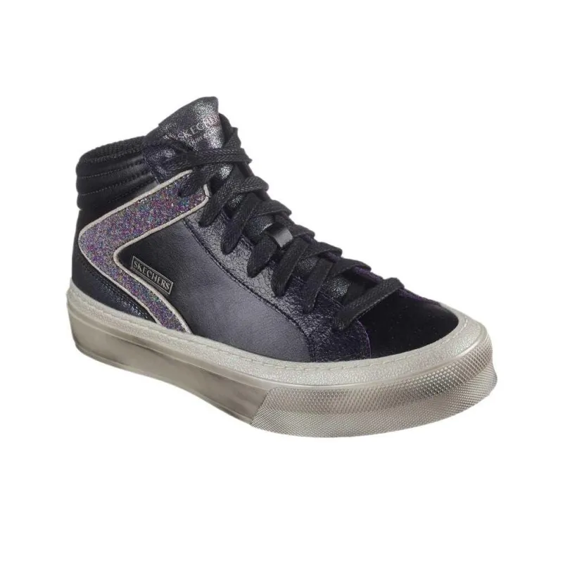 Skechers Selene Edgy Glamour Training Shoes Women's High Top Purple-2