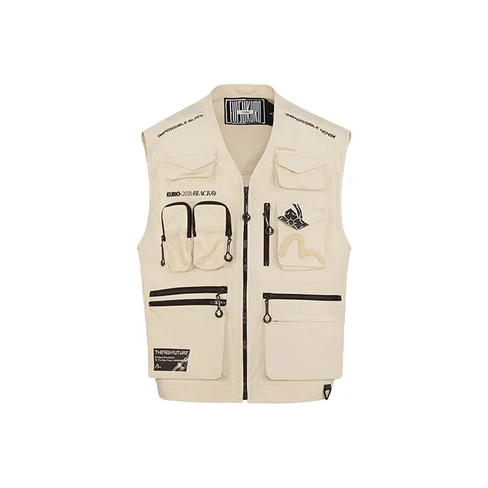 EVISU SS21 Vest Men's Light Apricot-0