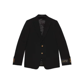 GUCCI Business Suits Men Black