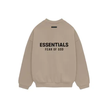 Fear Of God Essentials Logo Printed Crewneck Sweatshirt