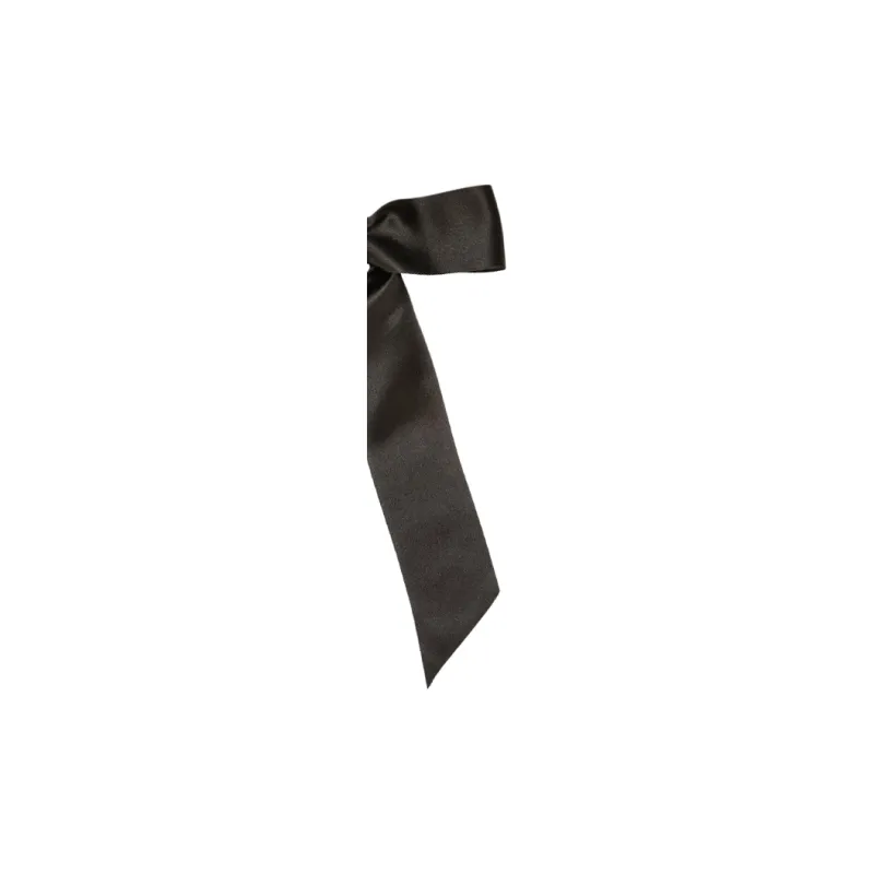 Jennifer Behr Silk Hair Clips Women's Black-2