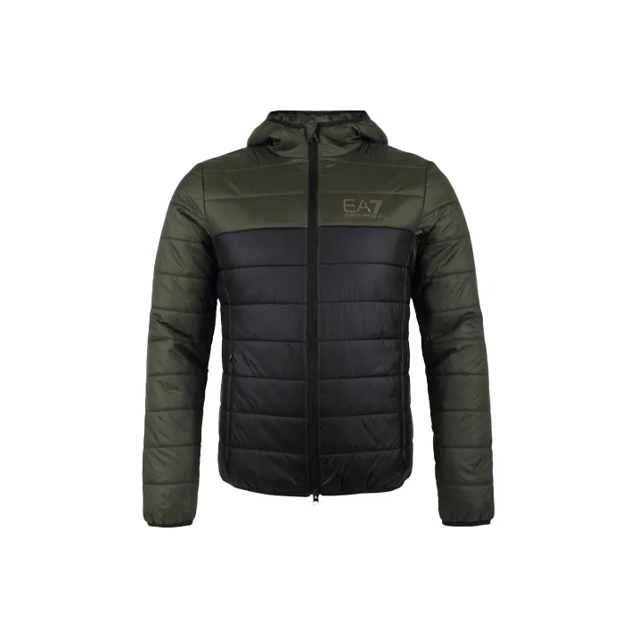 EMPORIO ARMANI EA7 Puffer Jacket Men's Army Green-0