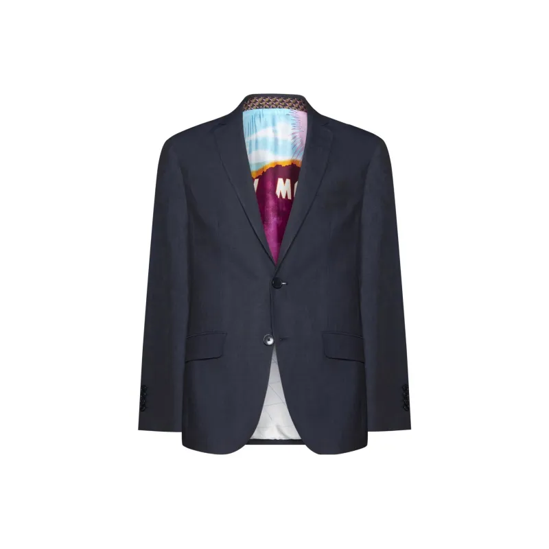 ETRO Single Breasted Long Sleeved Jacket-0