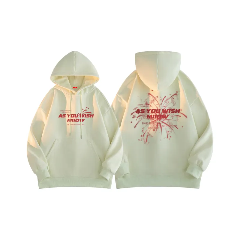 MIIOW Trend Party Series Sweatshirt Unisex Black-7