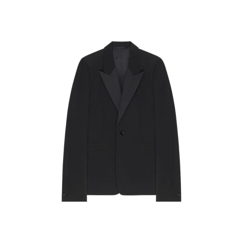 Givenchy Single Breasted Slim Fit Jacket-0