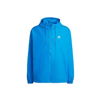 Adidas Originals Adicolor Trefoil Windbreaker Jackets & Coats Men's Blue