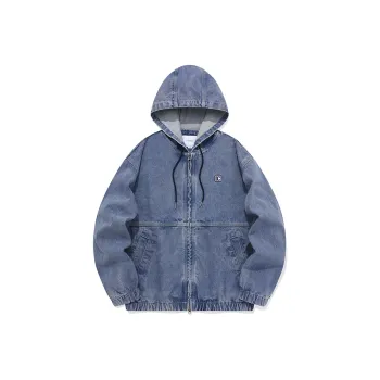COVERNAT Denim Jackets Unisex Light Blue
