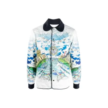 CASABLANCA Le Vol Ideal Quilted Hunting Jacket