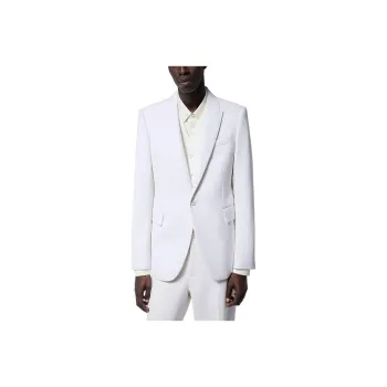 LOUIS VUITTON Single-Breasted Wool Blend Evening Jacket
