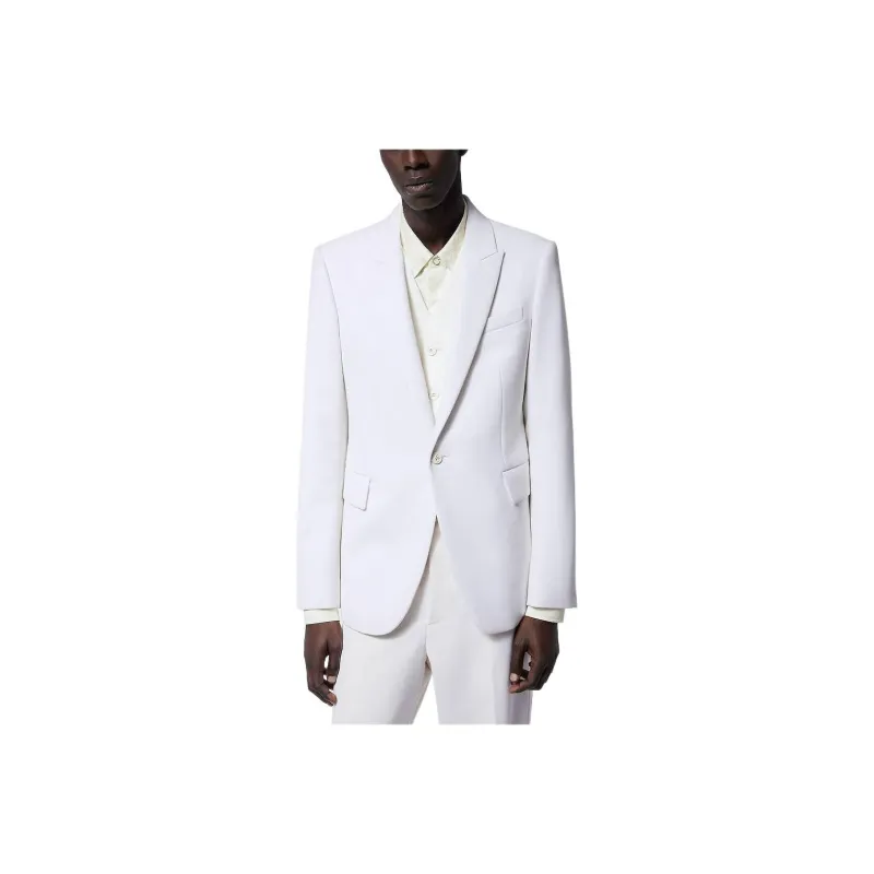 LOUIS VUITTON Single Breasted Wool Blend Evening Jacket-0