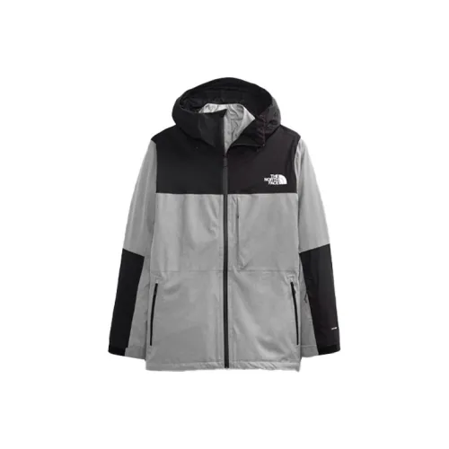 THE NORTH FACE ThermoBall Water Resistant Windproof Breathable Warm Windbreaker Jacket Men's Gray