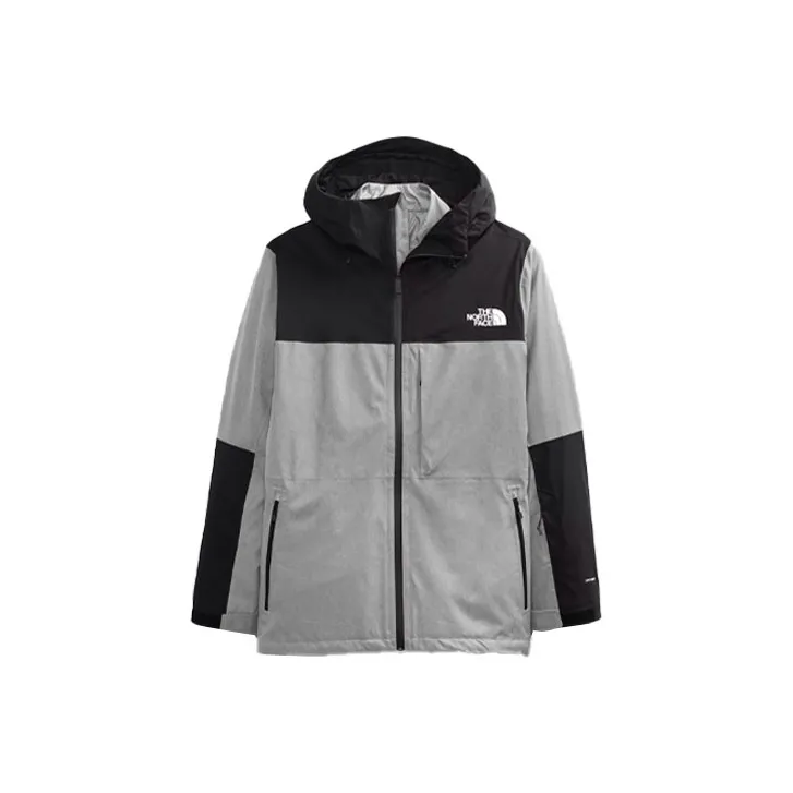 THE NORTH FACE ThermoBall Water Resistant Windproof Breathable Warm Windbreaker Jacket Men's Gray-0