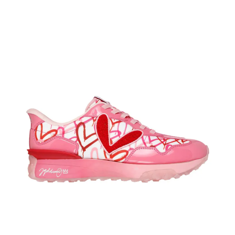 Skechers Neo Jogger Low Top Casual Shoes Women's Pink-1