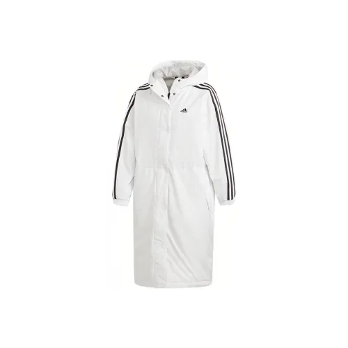 Adidas Puffer Jacket Women's White