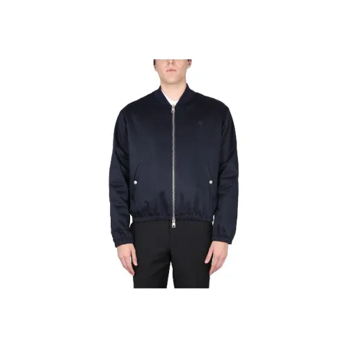 AMIPARIS Compact Satin Zipped Bomber