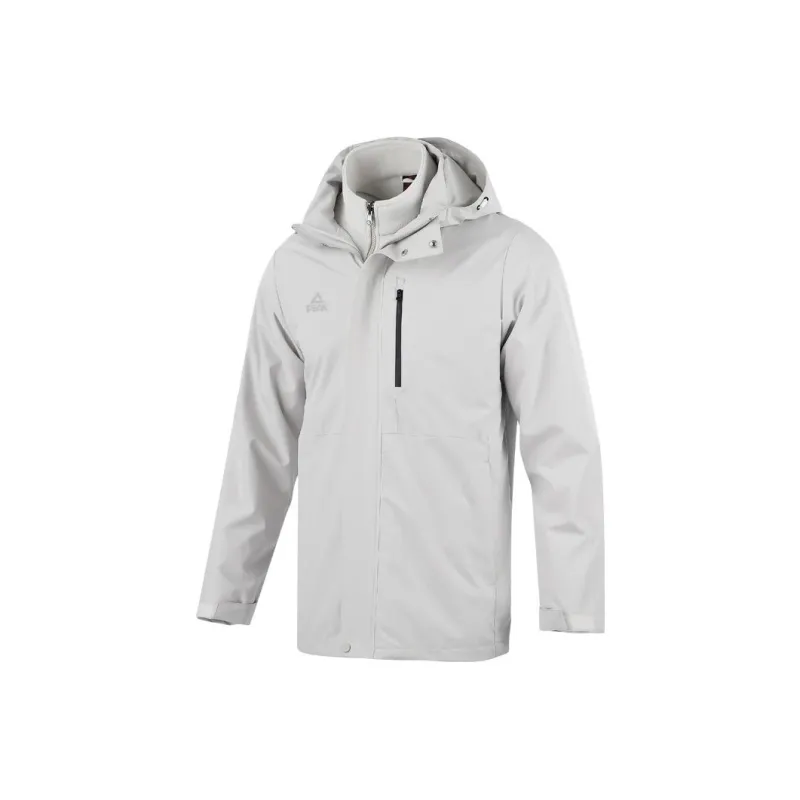 PEAK Windbreaker Jackets Men White-0