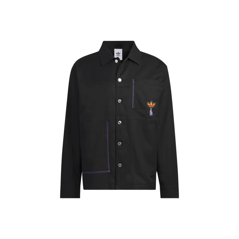 Adidas Originals Jackets Coats Unisex Black-0