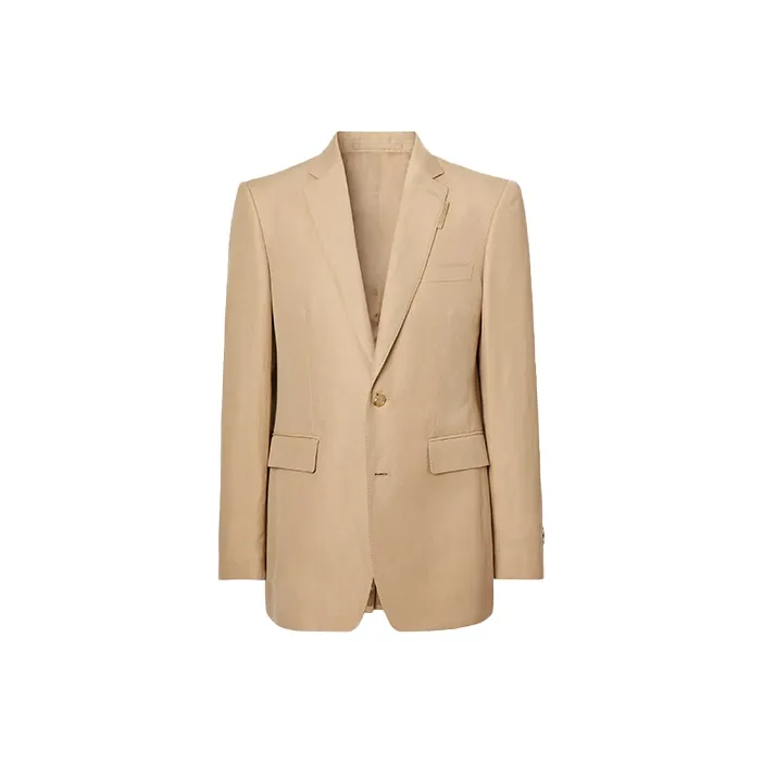 Burberry Business Suit Coat Men's Yellow-0