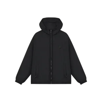 FILA MILANO Italian Luxury Sports Collection Jackets Men Jet Black