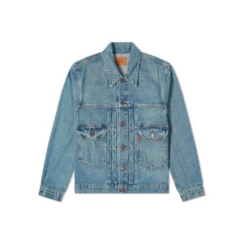 Levis Loose Fit Denim Jacket Men's Blue