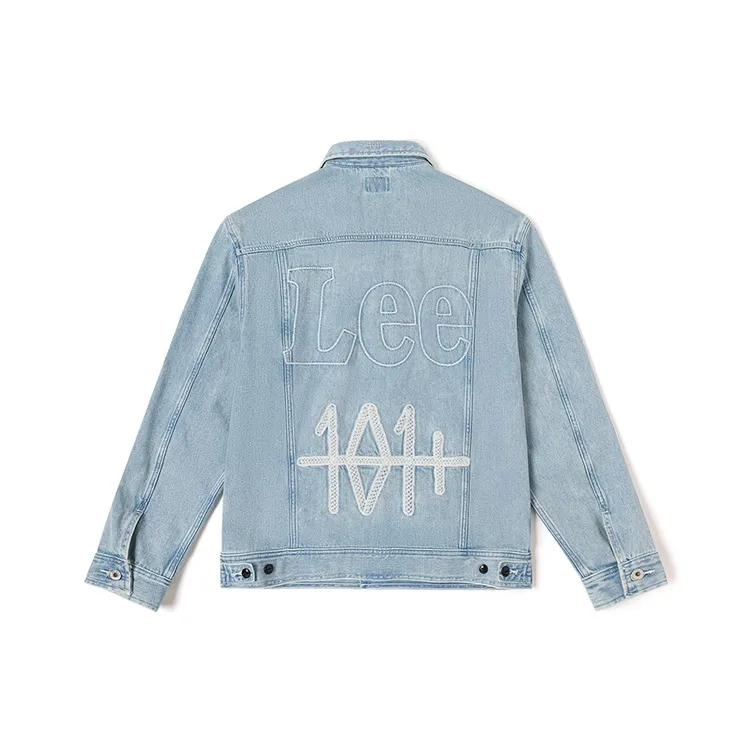 Lee Denim Jackets Men Light Blue-0