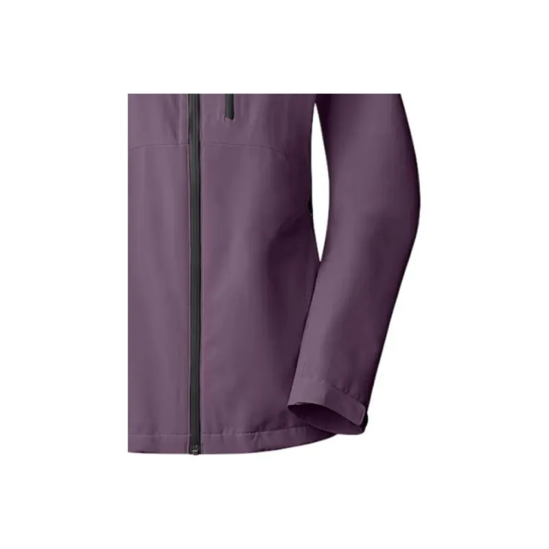 THE NORTH FACE Hiking Waterproof, Windproof, And Breathable Windbreaker Jacket Women's Dusk Purple-3