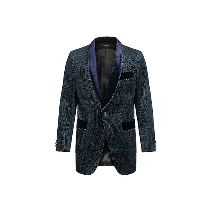 RARE Business Suits Men Navy Blue-0