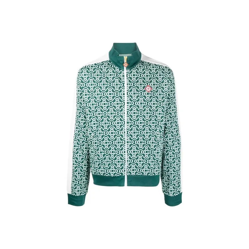 CASABLANCA Monogram Track Top-0