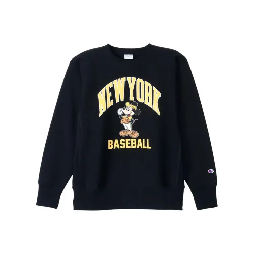 Champion Reverse Weave FW24 Sweatshirt Men's Black