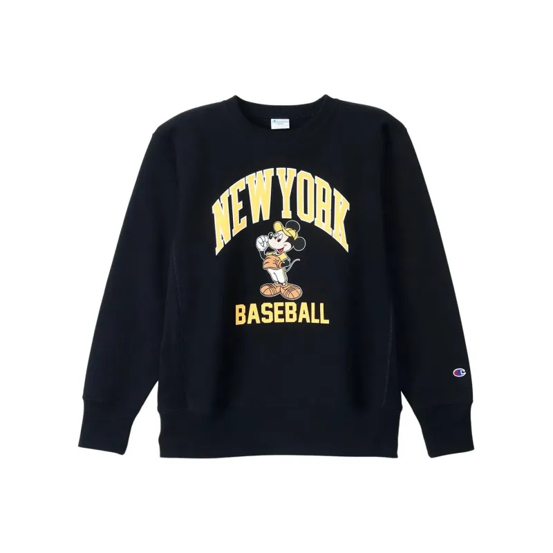 Champion Reverse Weave FW24 Sweatshirt Men's Black-0