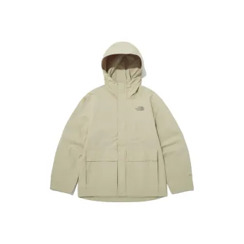 THE NORTH FACE Hiking Urban Living/Travel/Commuting Hiking Business/Casual Windproof Windbreaker Jacket Unisex Beige