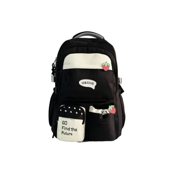 Alcohol Dragon Canvas Backpack Regular Women's Multicolor
