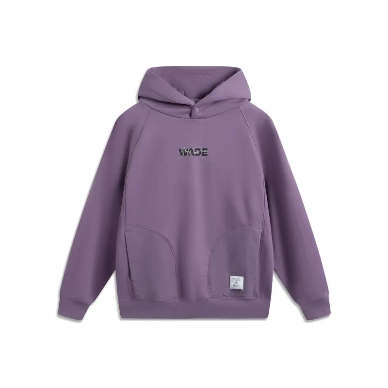 LiNing x YNG DNA Sweatshirt Men's Dark Plum Purple-0