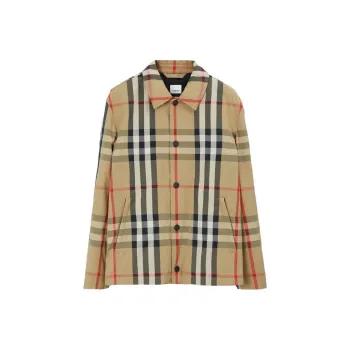 Burberry Check Nylon Jacket