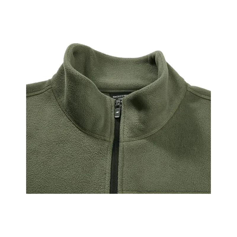 Skechers Velvet-feel Coat Men's Sparrow Green-2
