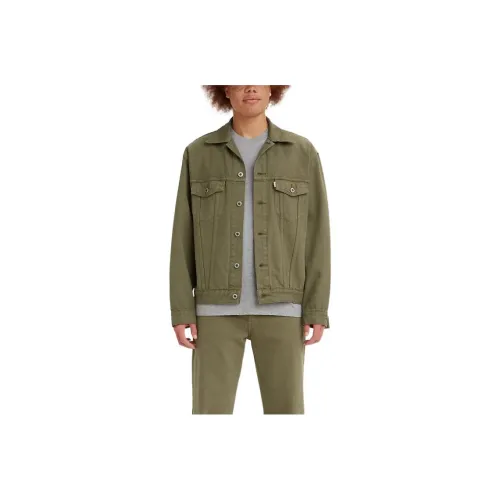 Levis x Silver Tab Collaboration SS22 Denim Jacket Men's Green