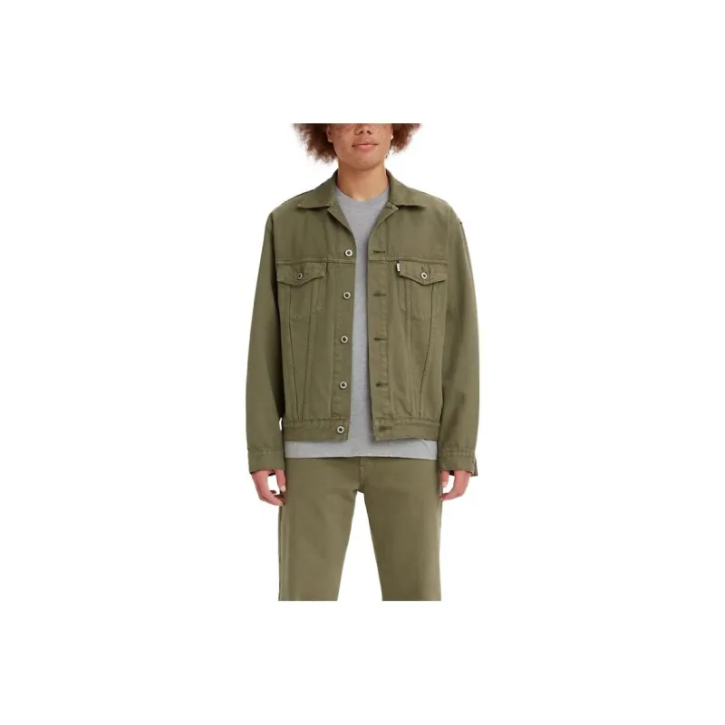 Levis x Silver Tab Collaboration SS22 Denim Jacket Men's Green-0
