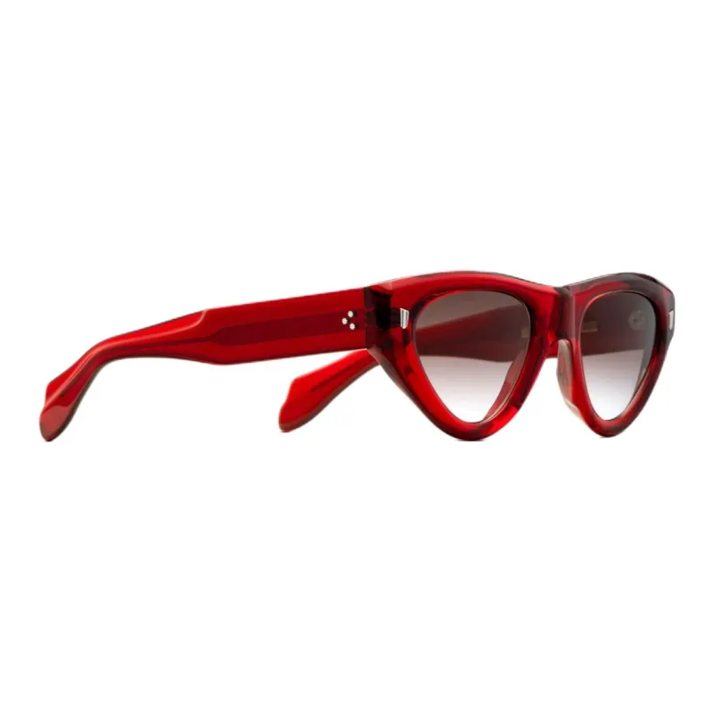 Cutler And Gross Subject To Official Website Cat Eye Sunglasses Unisex Red-1